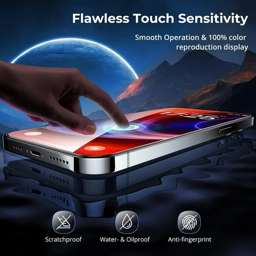 Syncwire Tempered Glass Screen Protectors 3-Pack for iPhone 14 Pro